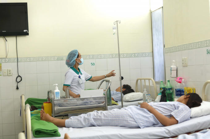 Sở Y tế báo cáo chỉ có 45 bệnh nhân Lào nhập viện.