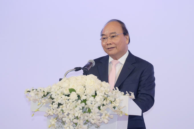 Thủ tướng phát biểu tại buổi lễ. Ảnh: VGP/Quang Hiếu