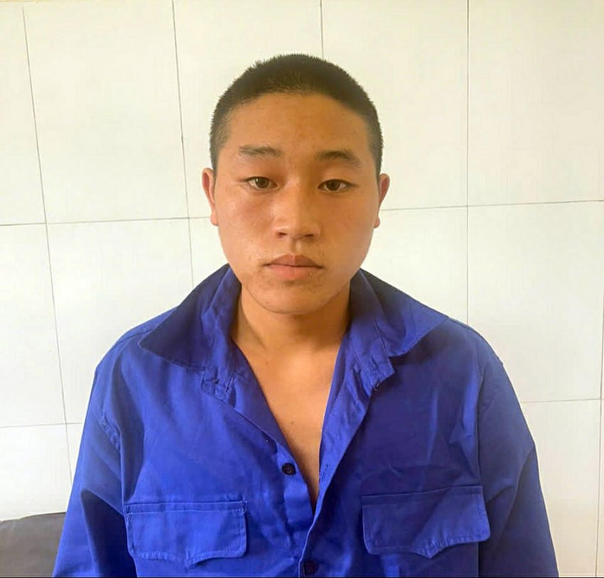 Đối tượng Giàng A Gà. (Ảnh: Công an tỉnh Lai Châu).