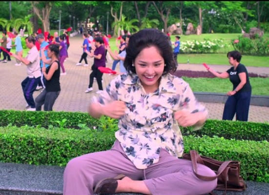 Miu Lê trong bộ phim "Em là bà nội của anh". Ảnh: internet.