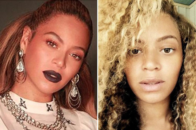 Nữ ca sĩ Beyonce (37 tuổi) và dung nhan tự nhiên khi ngủ dậy.