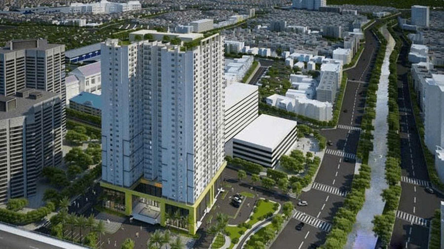 Đề xuất giao công an phường xác nhận thu nhập mua nhà xã hội (Ảnh: Dự án NOXH tại Hà Nội).