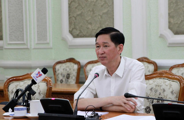 Phó Chủ tịch UBND TPHCM Trần Vĩnh Tuyến.