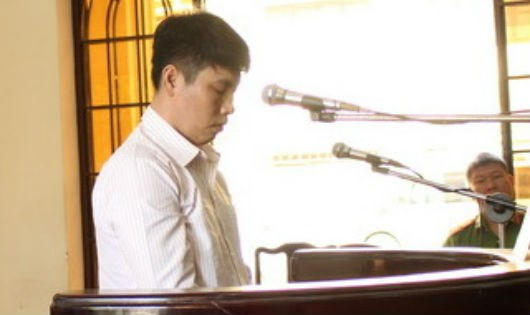 Bị cáo Trương Hoàng Trung.