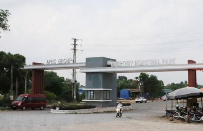 Khu công nghiệp Điềm Thụy.