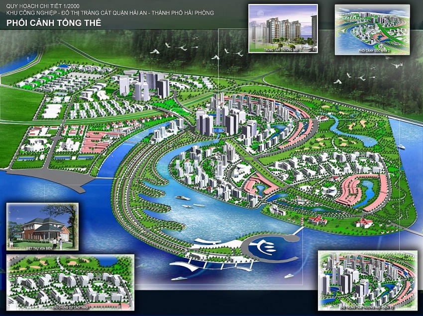Tổng Công ty Phát triển Đô thị Kinh Bắc thế chấp vốn góp tại dự án khu đô thị Tràng Cát cho ngân hàng.