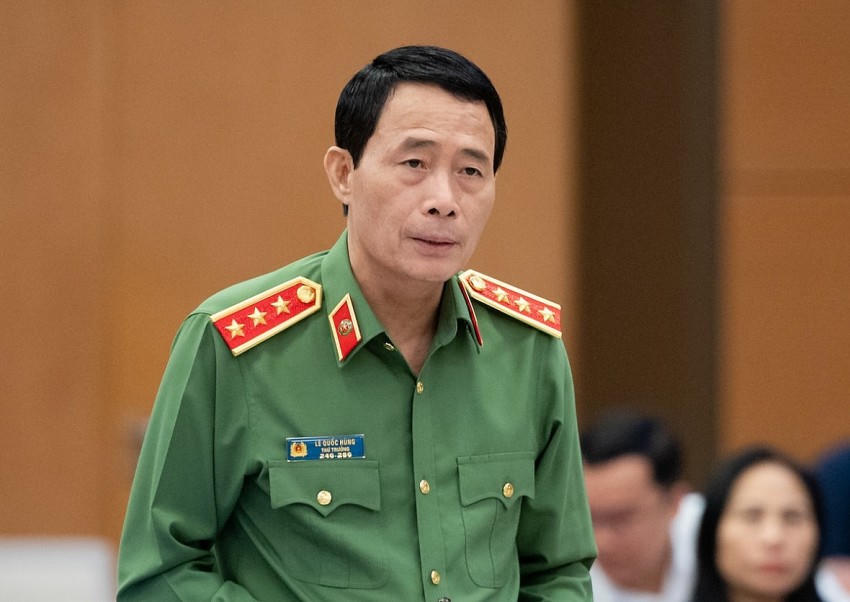 Thượng tướng Lê Quốc Hùng - Thứ trưởng Bộ Công an.