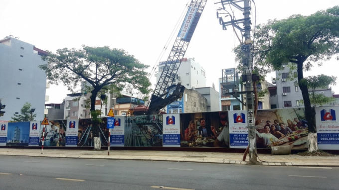 Dự án này vẫn đang hoàn toàn “án binh bất động”, không hề có hoạt động nào của con người trong phạm lô đất thuộc dự án