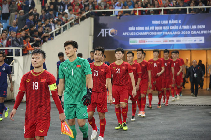 U23 Việt Nam sẽ còn chơi tốt hơn ở SEA Games 30. Ảnh S.N