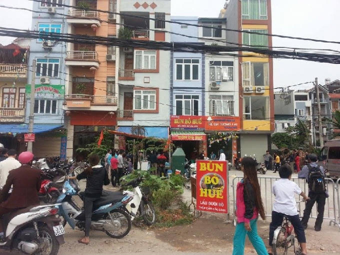 &nbsp;Qu&aacute;n b&uacute;n b&ograve; Huế nơi xảy ra sự việc.