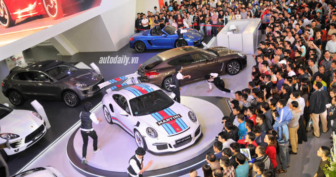 Porsche tiếp tục vắng mặt tại triển l&atilde;m lớn nhất Việt Nam.