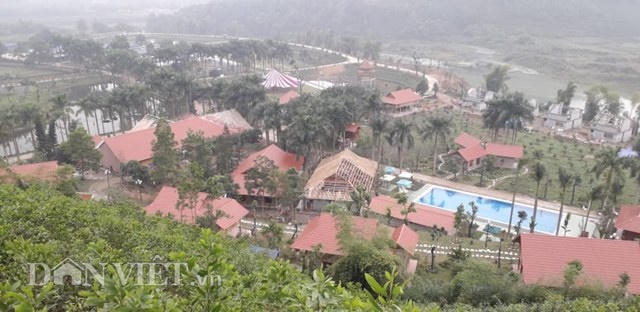 Toàn cảnh khu dự án sai phạm.