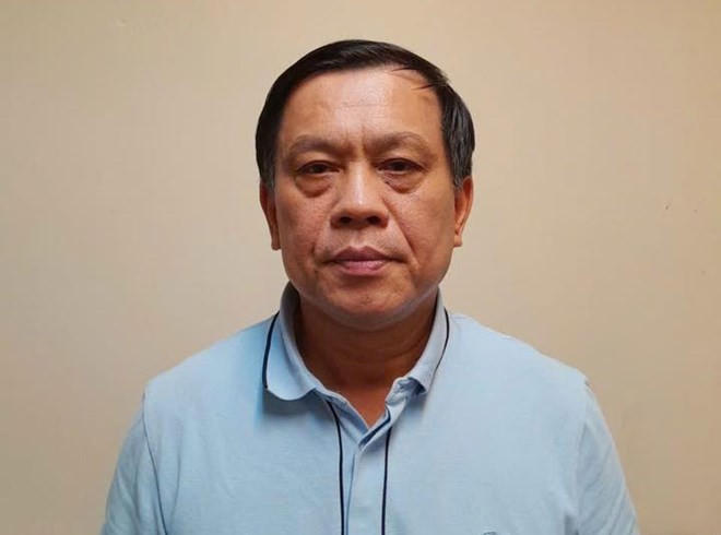 Cựu Thứ trưởng Nguyễn Bá Hoan bị bắt tạm giam để điều tra hành vi nhận hối lộ. (Ảnh: Bộ Công an)