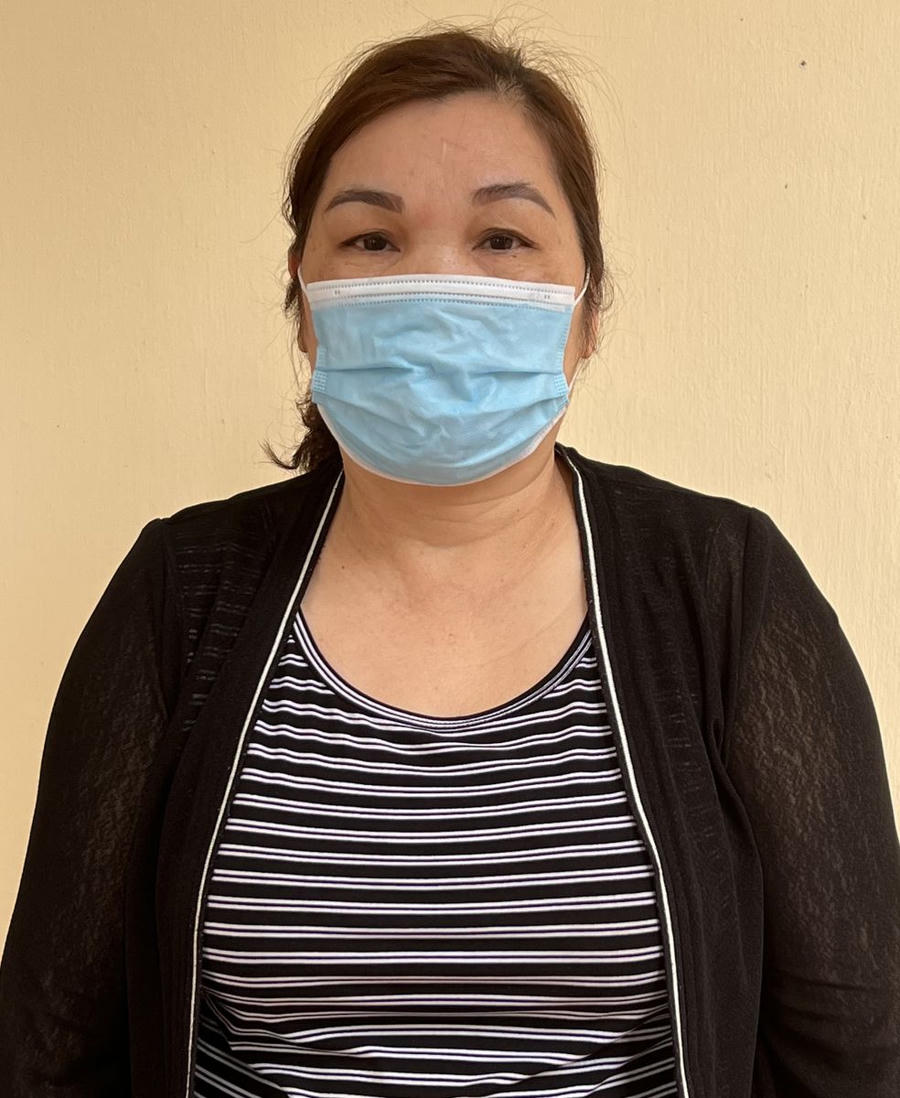 Đối  tượng Bùi Thị Lành