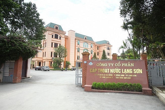 Công ty cổ phần Cấp thoát nước Lạng Sơn bị xử phạt do vi phạm môi trường (Ảnh DN&KTX).