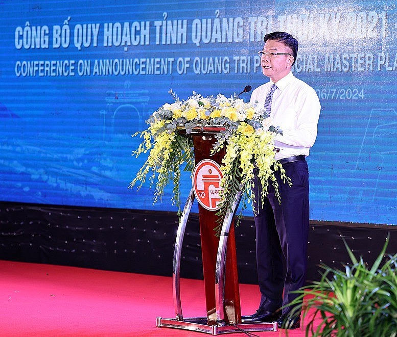 Phó Thủ tướng Lê Thành Long: Xây dựng và phát triển Quảng Trị trở thành điểm đến du lịch hấp dẫn đặc trưng về lịch sử - văn hóa - Ảnh: VGP/Đức Tuân