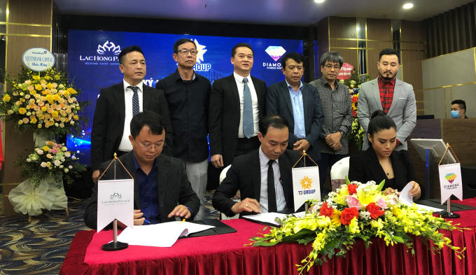 TD Group, Công ty TNHH K.N.V và Công ty Diamond Fitness ký kết hợp tác đầu tư.