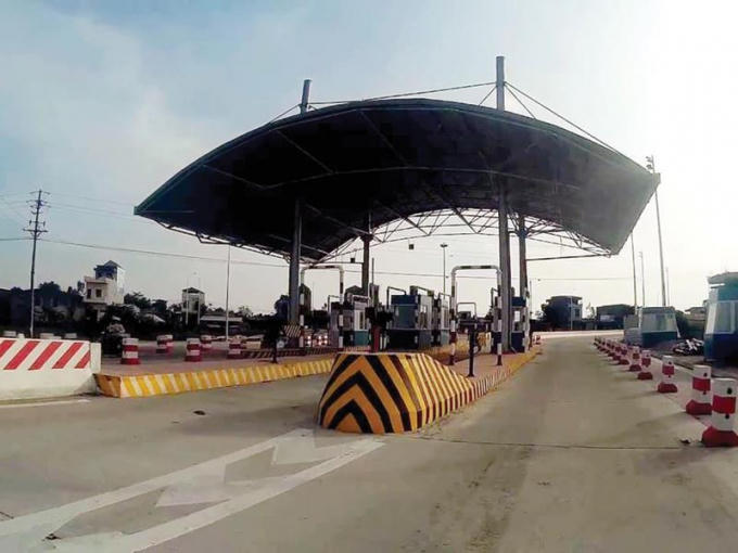 Trạm thu phí cầu Thái Hà