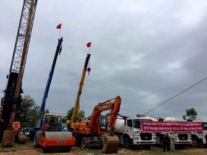 Công trình sẽ đưa vào khai thác sử dụng trước ngày 17/08/2018 nhân kỷ niệm 15 năm ngày thành lập Khu kinh tế mở Chu Lai .