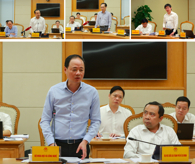 Lãnh đạo một số bộ, ngành góp ý cụ thể về nhiều nội dung của Đề án