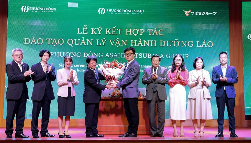 Buổi lễ ký kết hợp tác.
