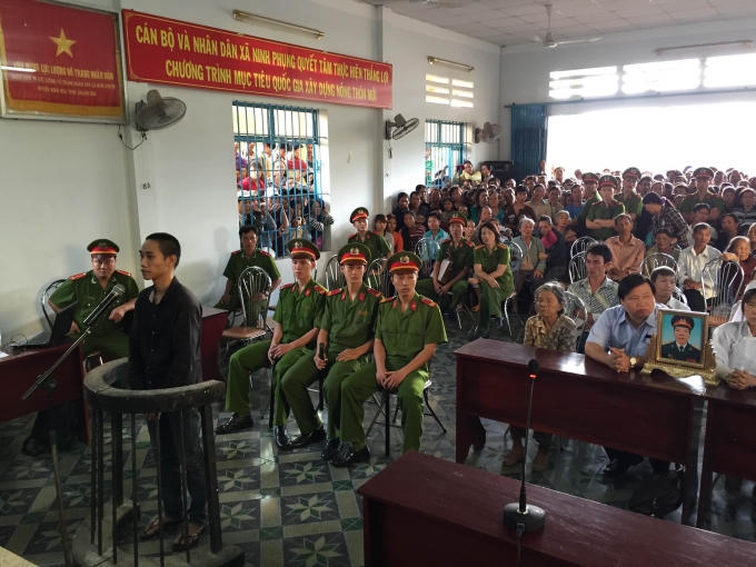 Quang cảnh phiên xử sáng 26/11. Ảnh: Ngọc Trìu