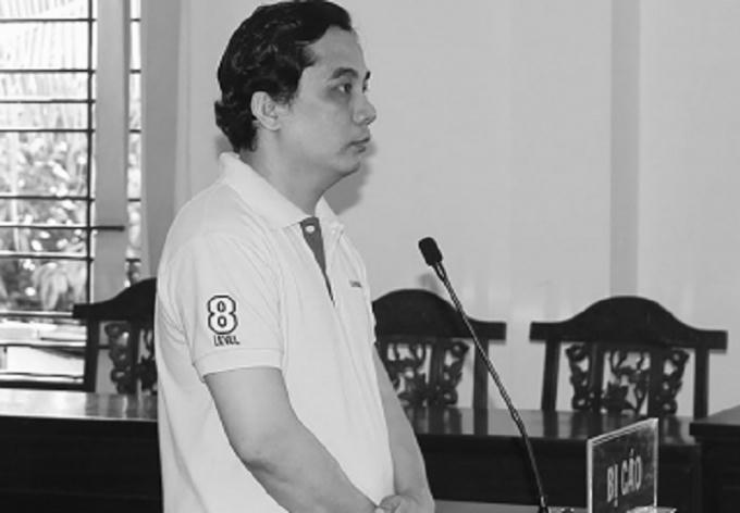 Bị cáo Trịnh Xuân Mạnh.