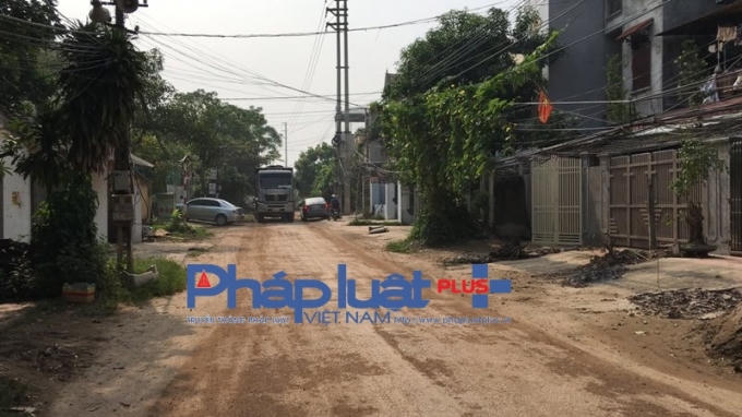 Nhiều đoạn đã xuất hiện dấu hiệu hư hỏng.