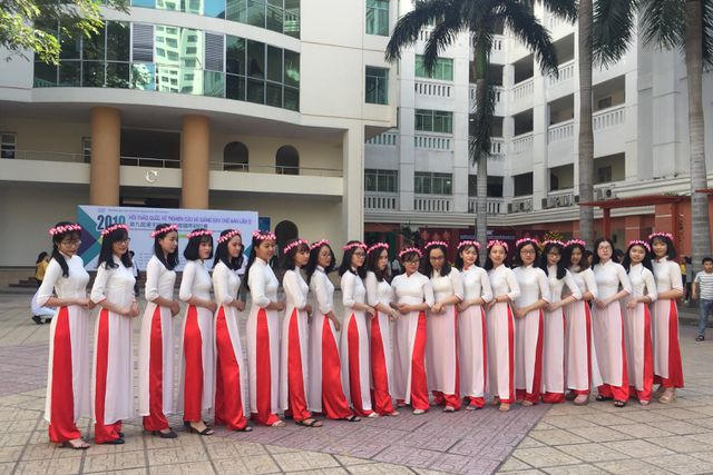 Sinh viên học tại trường ĐH Sư phạm TPHCM. 