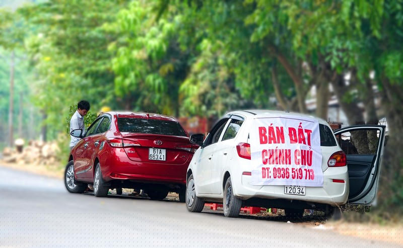 ...“cò” đất ùn ùn đổ về “thổi” giá đất trong khu vực.