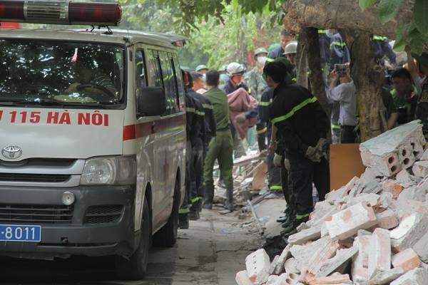 Sập nh&agrave; tại 43 Cửa Bắc, nạn nh&acirc;n cuối c&ugrave;ng đ&atilde; tử vong