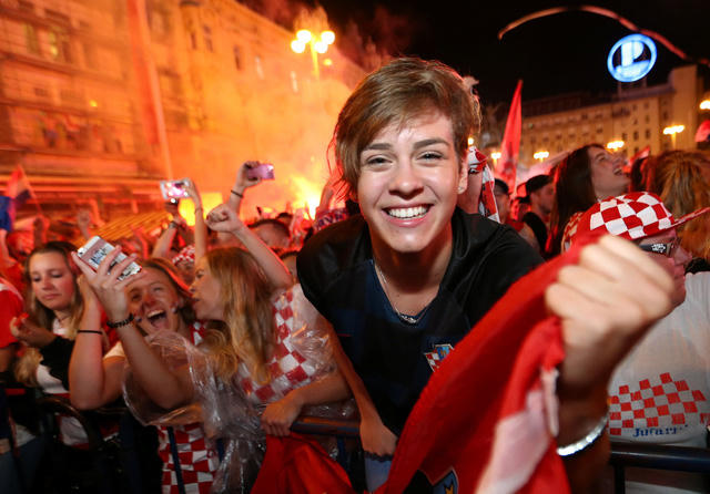 Người hâm mộ ở thủ đô Zagreb đã sẵn sàng cho màn ăn mừng thâu đêm suốt sáng