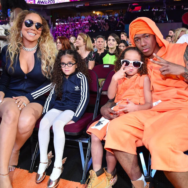 Mariah Carey và Nick Cannon bên hai con nhỏ thuở còn gắn bó