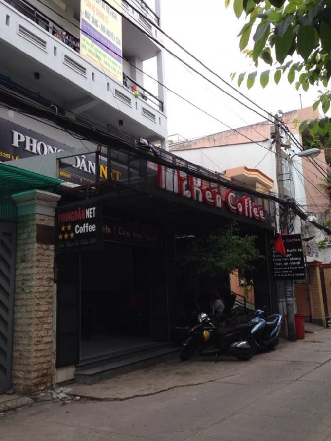 Cửa hàng của anh P, nơi xảy ra vụ việc chiều 10/7.