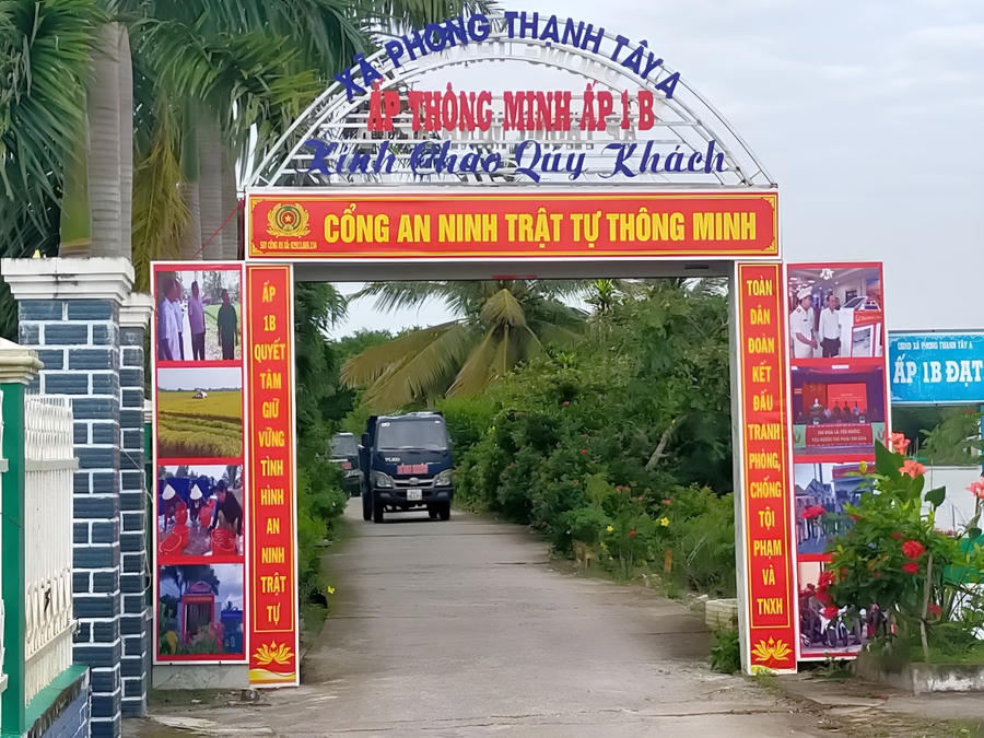 Với tính ứng dụng cao trong phòng, chống tội phạm, mô hình “Cổng ANTT thông minh” xã Phong Thạnh Tây A, huyện Phước Long (tỉnh Bạc Liêu) đã được Bộ Công an công nhận và nhân rộng trên toàn quốc.