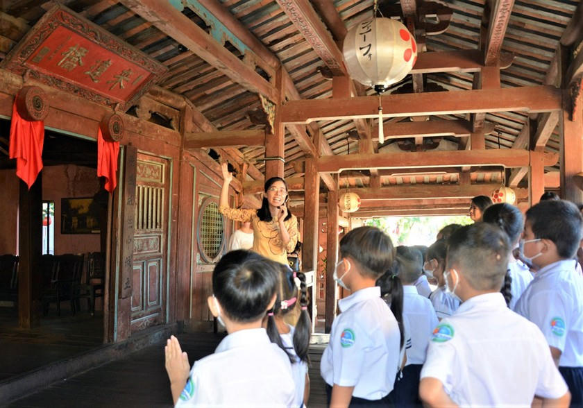 Hiện nay, có nhiều cách giáo dục để đưa di sản văn hóa đến với học sinh. (Nguồn: Đô thị cổ Hội An)