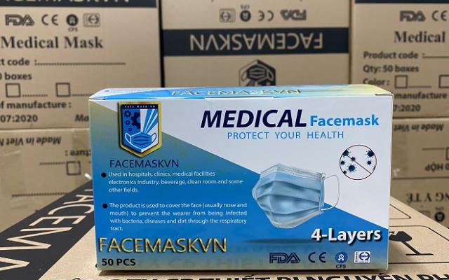 Thu hồi Công bố đủ điều kiện sản xuất của Công ty nguyên liệu Khẩu trang Việt Nam