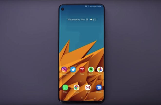 Galaxy S10 Lite sẽ không có màn hình cong như S10 và S10 Plus.