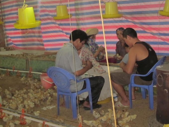Tạo công ăn việc làm cho bà con lối xóm
