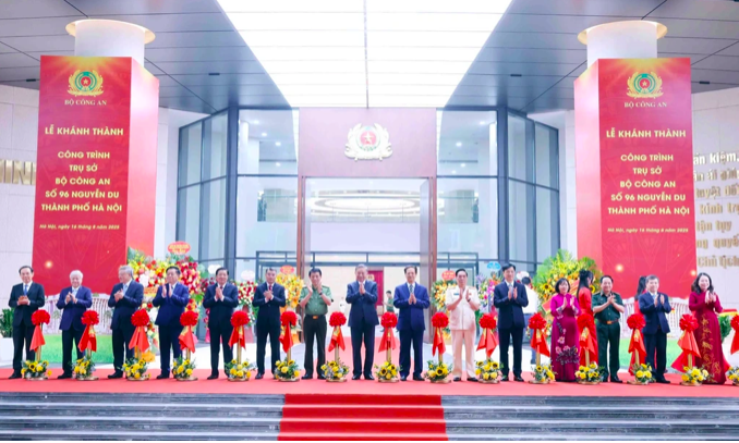 Trụ sở Bộ Công an số 96 Nguyễn Du (Ảnh: Bộ Công an).