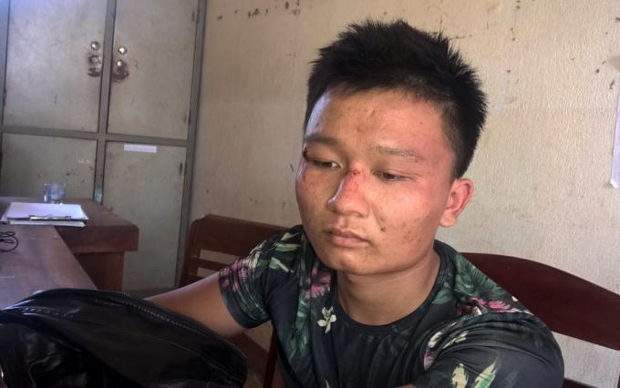 Đối tượng Nguyễn Văn Nghĩa vừa bị bắt ở Đắc Nông.