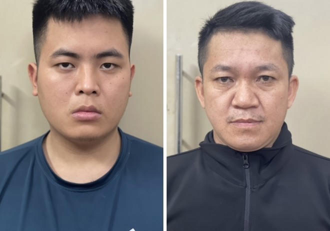 Đối tượng Lưu Trường An và Nguyễn Thanh Sáng.