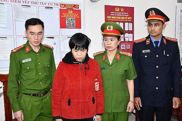 Bị can bị khởi tố và bắt tạm giam.