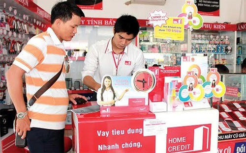 Tốc độ tăng trưởng cho vay tiêu dùng tăng gần 26% trong 11 năm qua. Ảnh minh hoạ