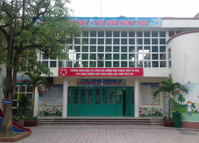 Trường mầm non 19-5 TP Hưng Yên.