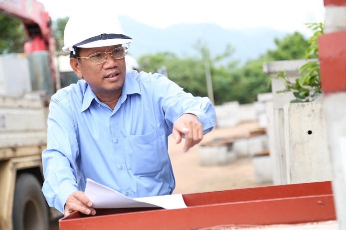 Anh hùng Lao động Hoàng Đức Thảo Tổng Giám đốc Công ty CP Khoa học Công nghệ Việt Nam - Busadco.