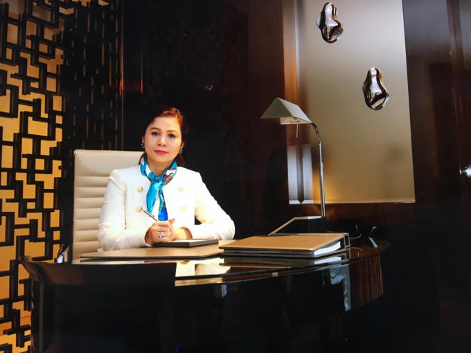 Bà Lê Hoàng Diệp Thảo.