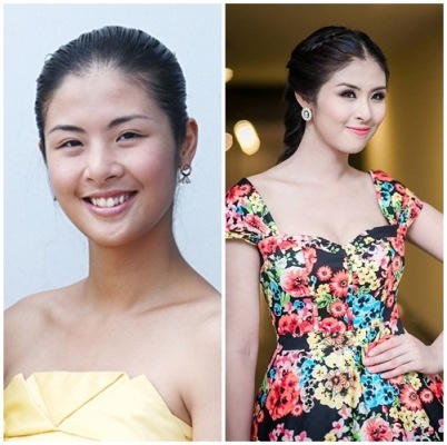 Với làn da ngăm đen và đôi mắt hí, nhan sắc của Ngọc Hân không có gì nổi bật. Ảnh: internet.