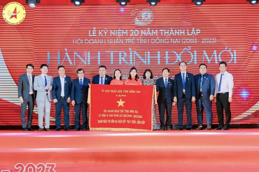 Hội Doanh nhân trẻ Đồng Nai kỷ niệm 20 năm ngày thành lập