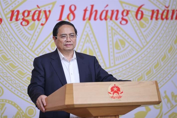 Thủ tướng phát biểu chỉ đạo.